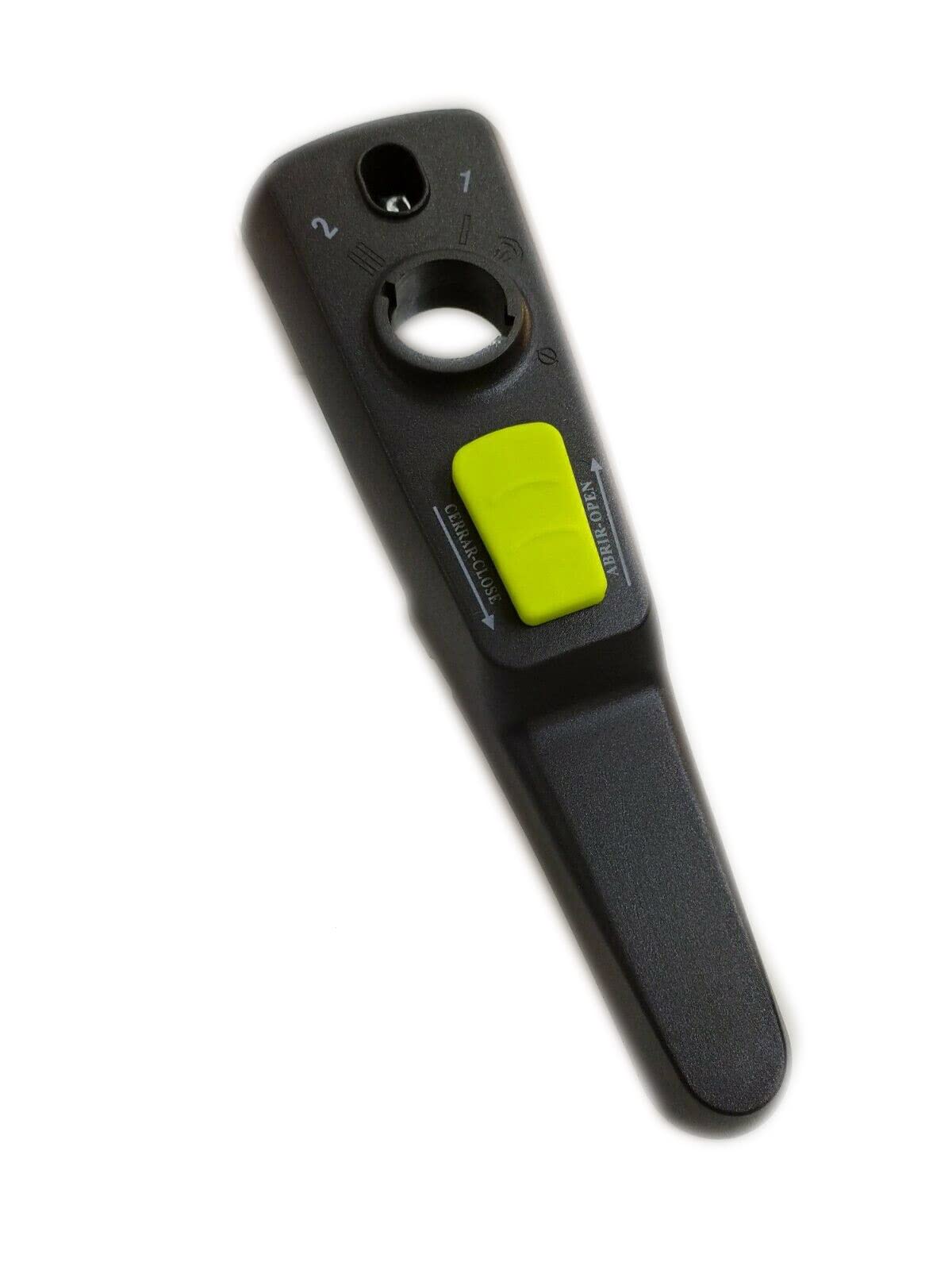 Monix Poignée de porte Manche couvercle Quick Noir Rectangulaire 1 unité