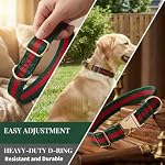 Premium Dog Collar, Cute Dog Collars Luxury Style, Durable Pet Collars with Metal Buckle Safety for Medium Dogs - Image 3