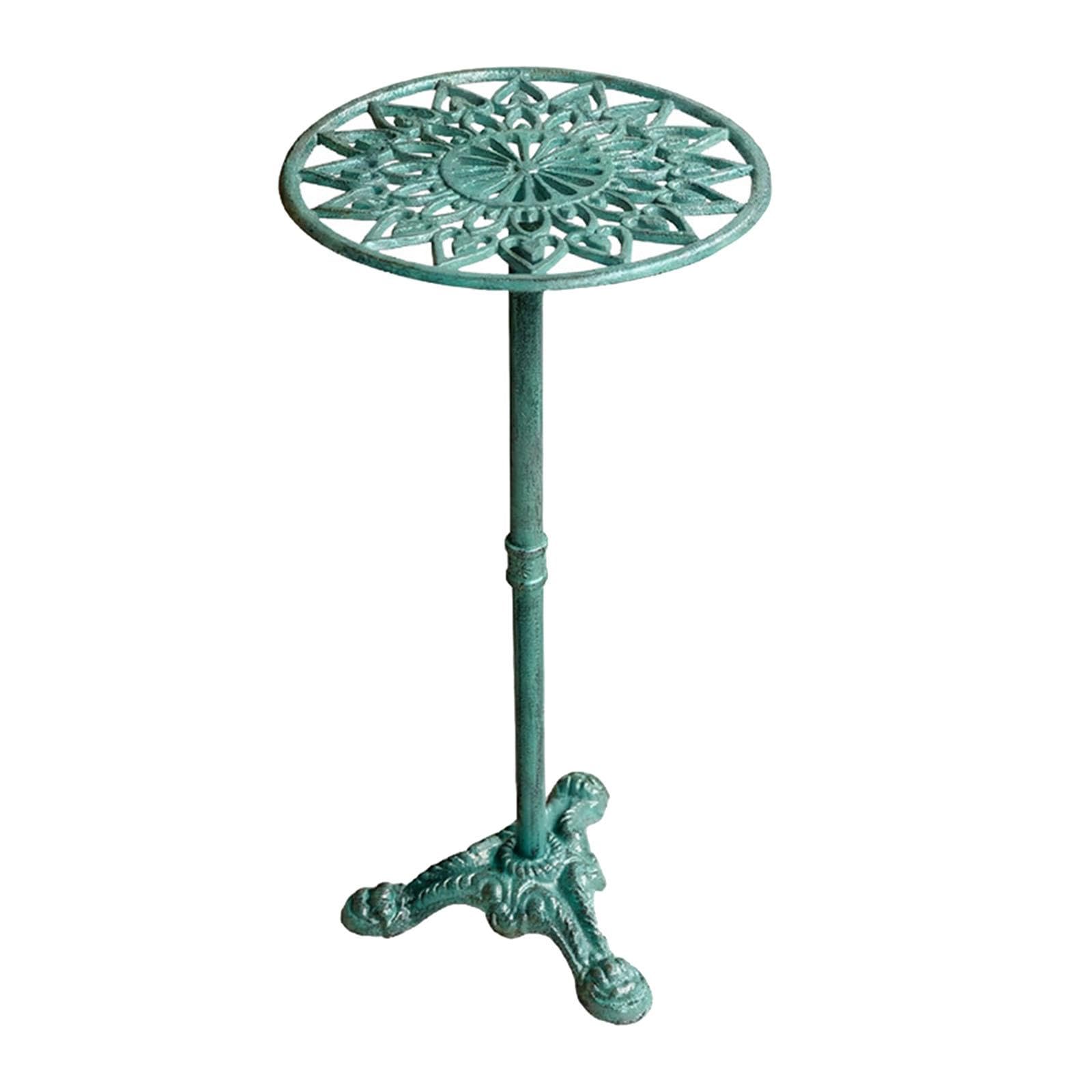 MagiDeal Support à Plantes en Fonte, Porte-Pot de Fleurs, Support sur Pied, étagère à Plantes pour la Cuisine, la Chambre et la décoration d'angle de la, Vert