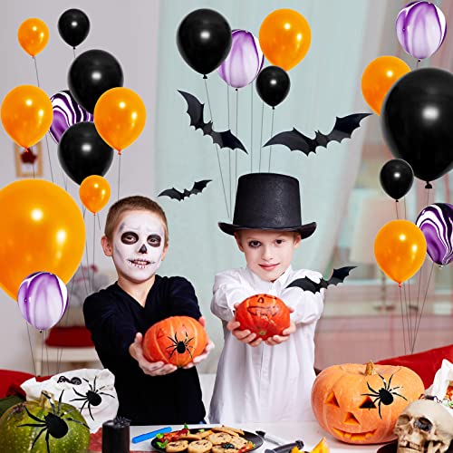 Image of 5 inch Orange Party Balloons, 100 pcs Mini Latex Balloons for Birthday Wedding Baby Shower Decorations (Orange)