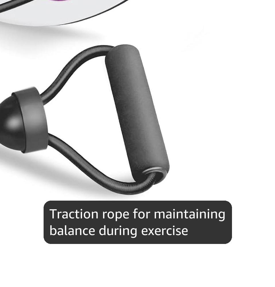 Nhcuijun Waist Twisting Disc Shaping Adjustable Waist Trainer Twisting Disc with Handles,Waist Whisper Exercise Massage Foot Sole for Home Fitness Gym Equipment