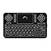 Price comparison product image Best Wireless Keyboard with Touchpad Mouse - Q9 2.4GHz Colorful Backlit Mini Wireless Keyboard, Handheld Remote Control for Android TV Box, Windows PC, HTPC, IPTV, Raspberry Pi, XBOX 360, PS 3, PS 4