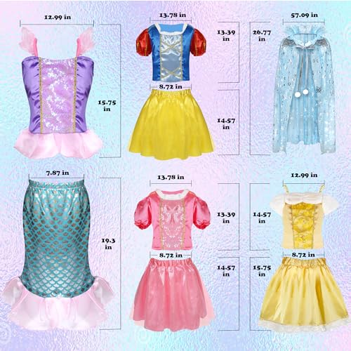 Disfraz Princesa para Niñas 3-6 Años miniatura 3