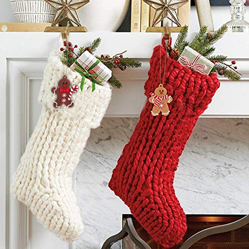 BESPORTBLE 12 PeÃ§as de Gengibre Enfeite de Natal DecoraÃ§Ã£o de Homem de Gengibre de Natal Enfeite