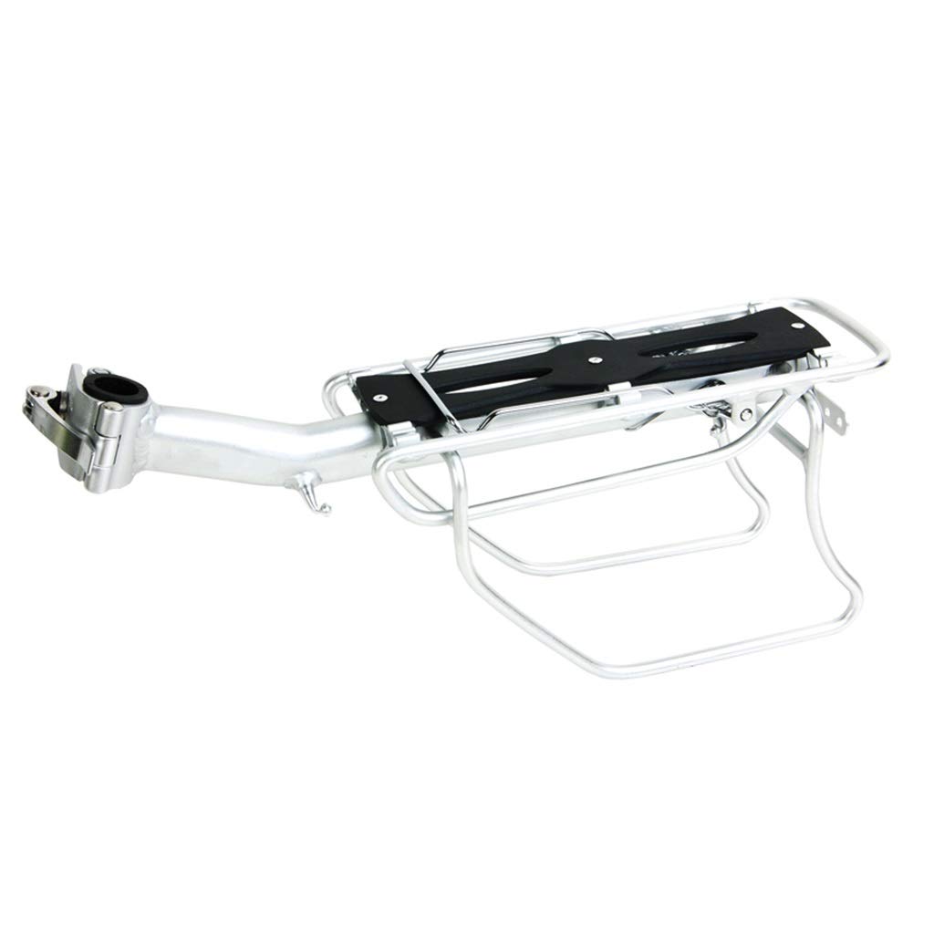 FSJKZX US Bicycle Quick Disassembly Rear Frame Aluminum Alloy Mountain Road Bike Rear Pannier Rack S