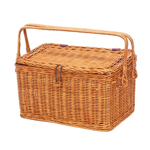 収納ケース 藤編 茶道具 ピクニック 小物入れ籠 便攜 民芸職人手作り弁当箱 収納ケース 藤編 茶道具 ピクニック 小物入れ籠 便攜 民芸職人