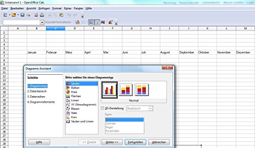 Open Office Spezial-Edition für Windows 11-10-8-7-Vista-XP | PC-Software mit 15.000 Vorlagen, 1.000 Schriften und PDF Handbuch | Dokumente, Kalkulationstabellen und Präsentationen erstellen - Image 8