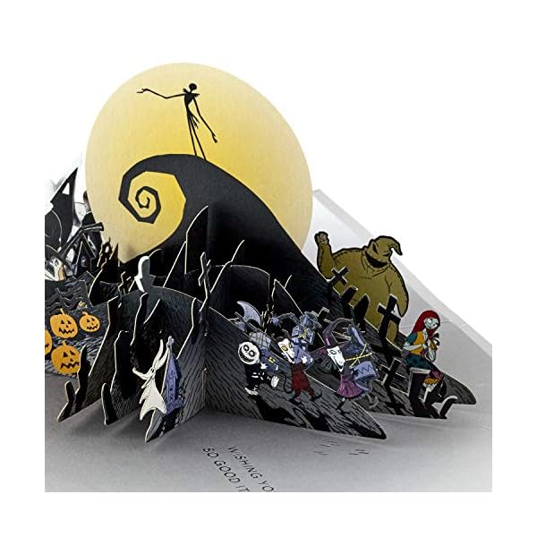 Hallmark Signature Paper Wonder Nightmare Before Christmas Pop-Up-Geburtstagskarte (Happy Nightmares) – Bild 6