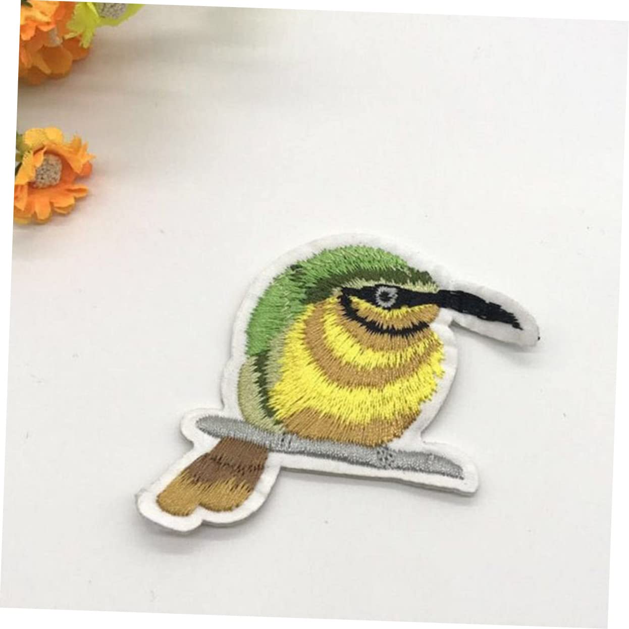 Applikationen für Kleidung, Stickerei-Applikations-Patches, 15 Stück, Vogel-Stickerei-Patch, Kleidungs-Applikation