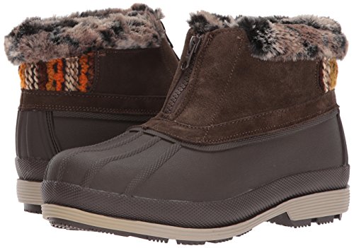 Propet Women's Lumi Ankle Zip Snow Boot, Brown, 11 M Us #TOP6