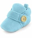 Ykey Baby Shoes (Baby Booties) | Boots For Little Kids | Soft Velvet | Sky Color | For 3 Months To 6 Months gallery image