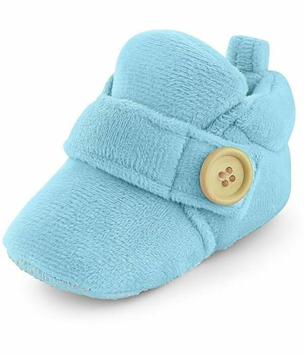 Image of Star Fish Baby Boys & Girls 3 TO 12 Months Skin Friendly Comfortable Baby printed Booties