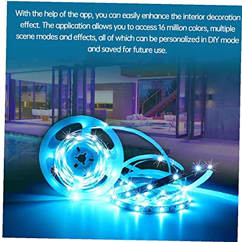 LED Strip Lights, 2 stks WiFi RGB Smart 18 LED's Lamp LED-verlichting voor Slaapkamer, Woonkamer, Keuken, Woondecoratie… - Image 8