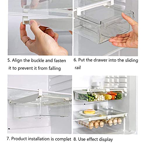 Contenedor de huevos para nevera y despensa con soporte ventilado de gran capacidad 7