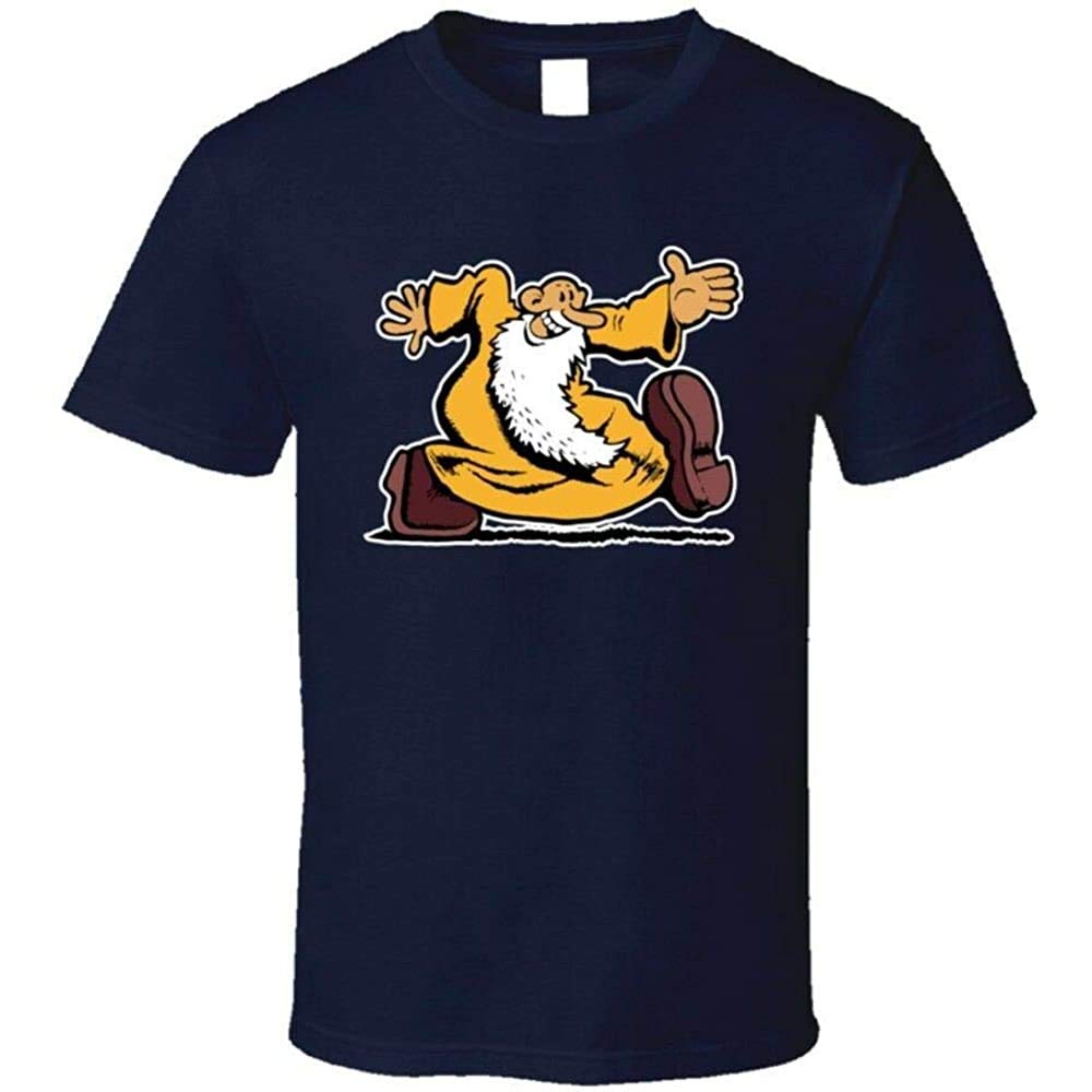 Milkground Men's Navy Underground Comics R Crumb Mr Natural T Shirt 3XL