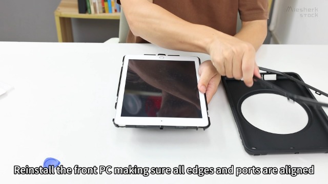 Funda Para IPad 9.7 Pulgadas 6ª/5ª Generación 2018/2017, Para IPad Air 2/Air 1 - Funda De Piel Sintética Con Correa De Mano, Funda Para Tableta Inteligente De Encendido Y Apagado Automático