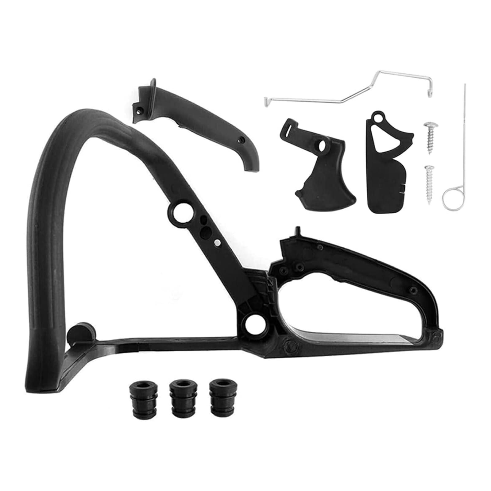 Qhalen Handle Bar With Buffer Trigger Lock Spring Kit For Stihl Ms170 Ms180 017 018 Chainsaw 1130 791 4901