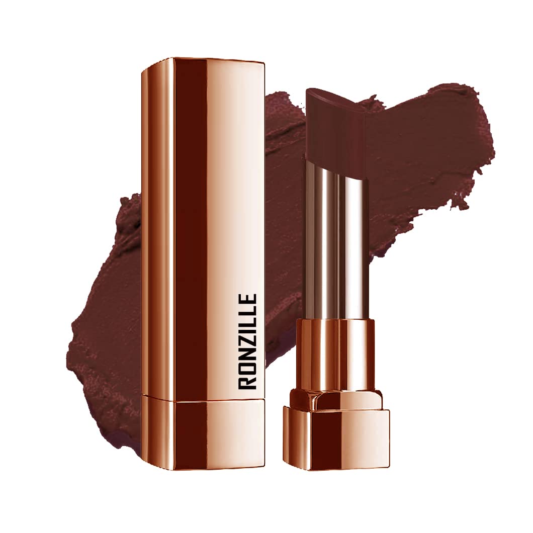 RONZILLE RC Natural Colored Long Stay Matte Lipstick l Stick Lipstick (cafe noir)