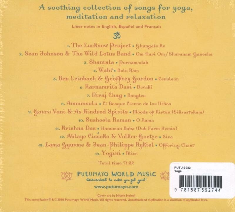 Putumayo Yoga Cd (Barefoot)