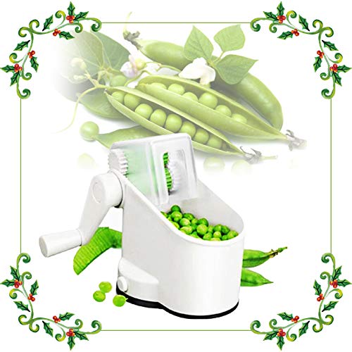 Pea Sheller Machine Hand Rolling Pea Sheller Pea Peeler Peeling Pea Hand Rolling Machine for Beans, Soy, Peas (1 Pack)