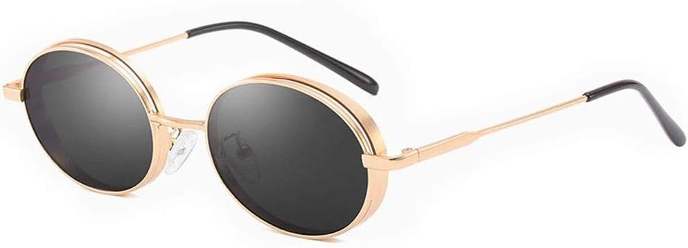 Retro Small Round Polarized Sunglasses for Men Women Cycling Fishing Driving for Travel Outdoors