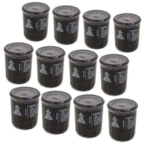 The ROP Shop | Laser (12) Oil Filters Replacement for Gravely 042366 20715100 Case C26191 Genie 119139 94762