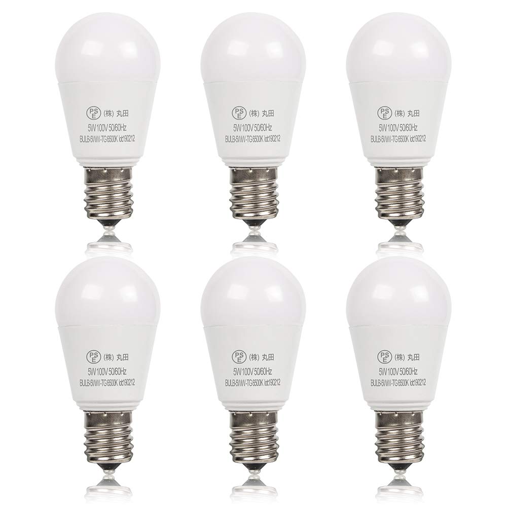 Amazon | xydled LED電球 E17口金 40W形相当 440lm 調光器対応 昼光色