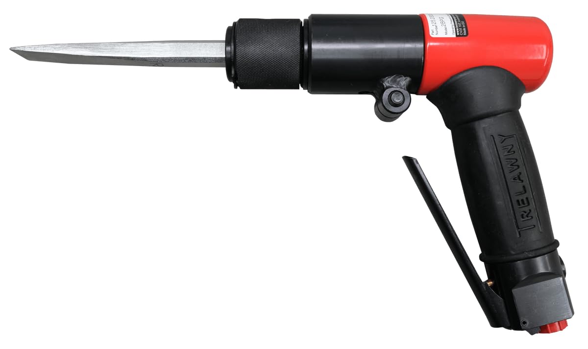 CS Unitec | 199.3121 Basic Kit | 2BPG Needle and Chisel Scaler Combination Basic Kit. Air Power, 19 Needles, Chisel, 3000 BPM, Pistol Grip, 5.5 CFM - Made in England