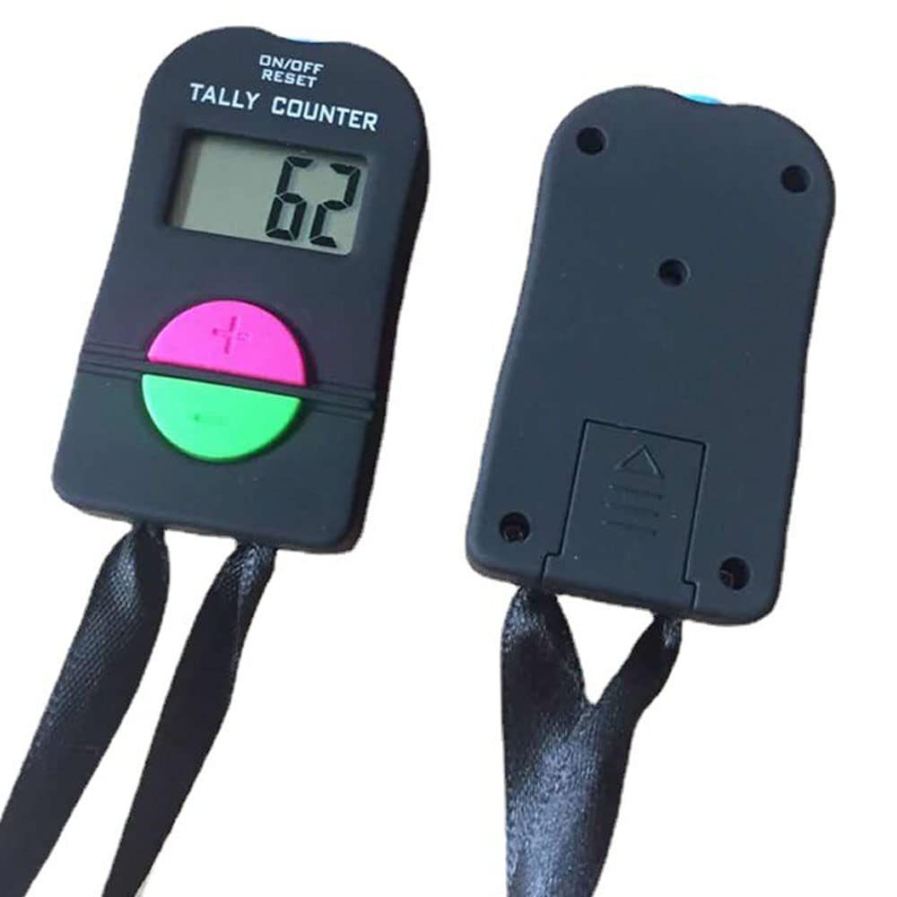 Compteur Digital Manuel - Clicker Portable Avec Sangle Pour Compter Facilement (golf, Salle De Sport, événements)