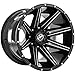 XF Off-Road XF-220 20x9 6x135 6x139.7 +12 Cb 106.4 Gloss Black & Milled