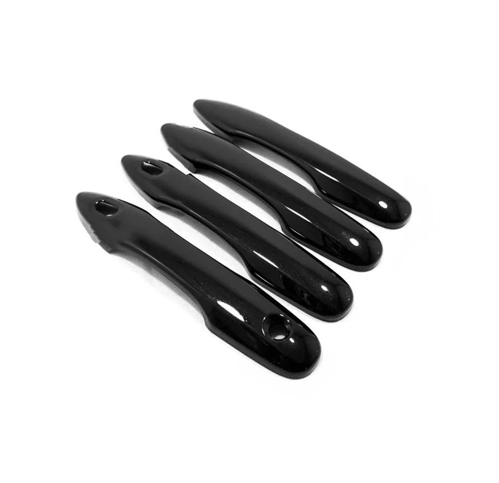 FIXCOR for Toyota for Corolla E210 2019-2022 for Yaris for Cross for Hybrid 2020 2021 Accessories Car Door Pull Doorknob Catch Door Handle Bowl Cap(Black 2)