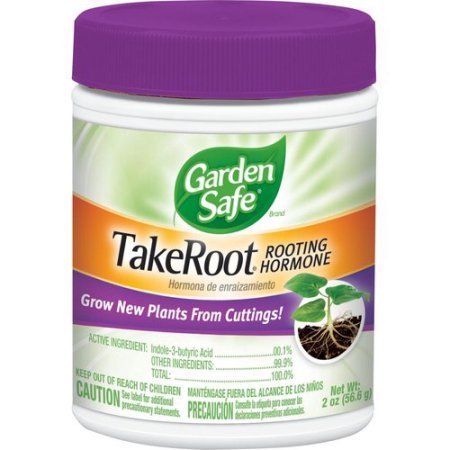 Garden Safe TakeRoot Rooting Hormone for Plants, 2-Ounce (3 Pack) Made in USA