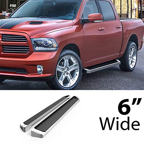 Estribos laterales APS para Dodge Ram 1500 2009-2018 miniatura 2