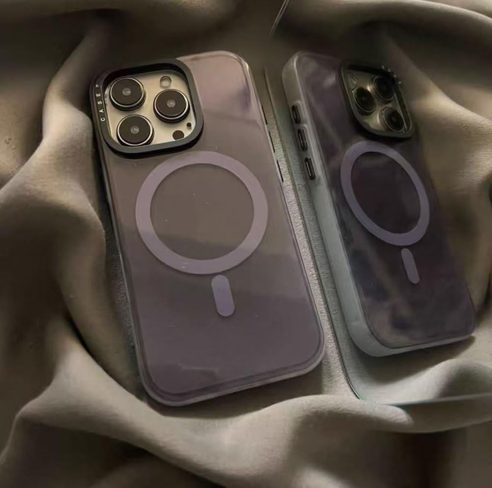 Coque magnétique antichoc iPhone 15 Pro Max légère et confortable pour iPhone 14 13 16