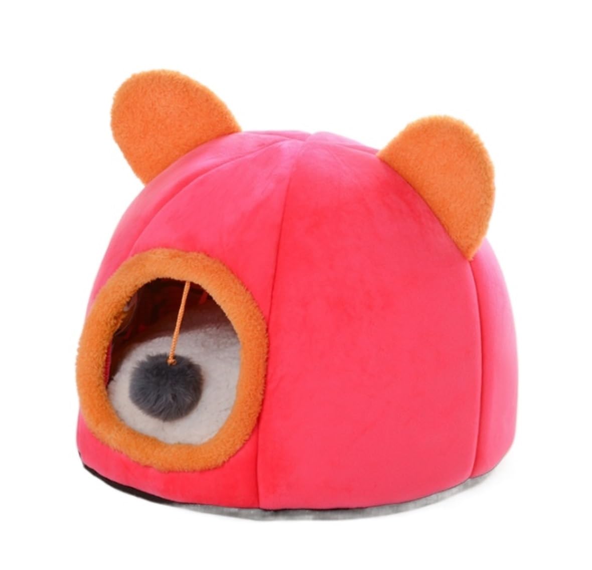 Lit Chat Panier Chien Panier Chat Lit pour Chien Lits Pour Chats Pour Chats D'intérieur Chat Cave Lit Chat Igloo Chat Maison Chat Lit Chat Tente 2-en-1 Tente Pour Animaux De Compagnie Nid Sac De Couch