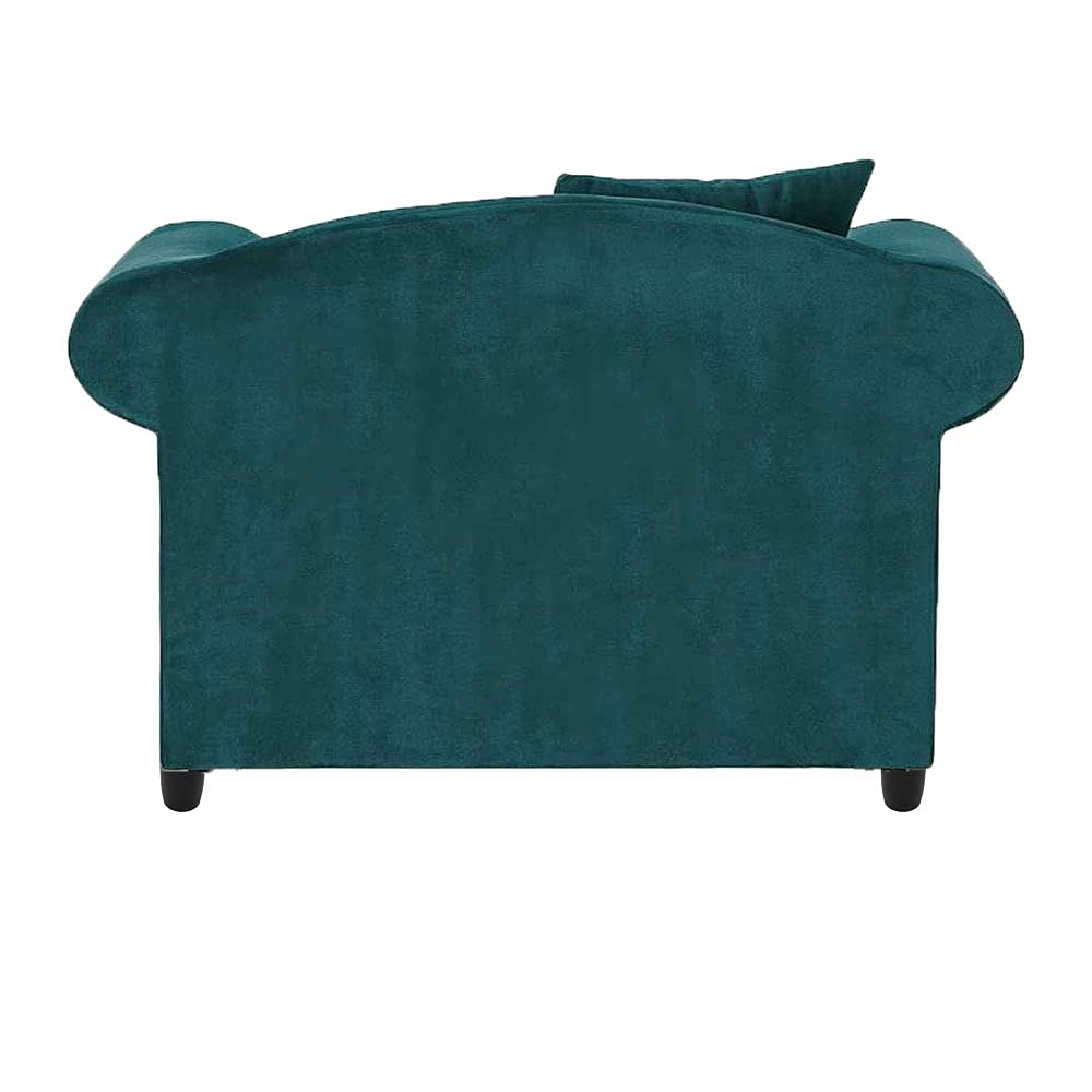 Braxton Benin 5 Seater 3+1+1 Sofa Set for Living Room (Blue Fabric) 3