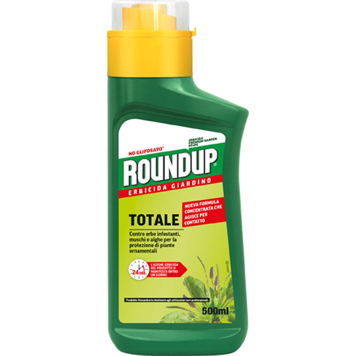 ROUNDUP Erbicida Totale Giardino 500ml