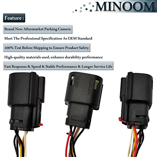 Image of 84062896 Parking Camera Replacement for Chevyrolet Silverado 1500 2500 3500 2016-2019,for GMC Sierra 1500 2500 3500 2016-2019 Part No.#23363727丨84032513丨590-111丨PAC100