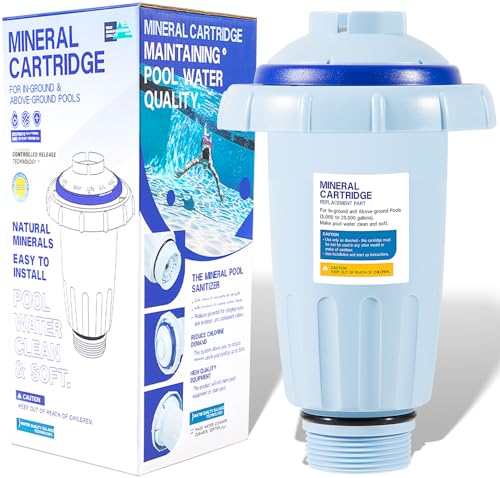 Replacement for Nature2 Express Mineral Cartridge W28175 for Pool System, for In-Ground & Above-Ground Pools up to 30,000 Gallons, W20171, W20080, W26775