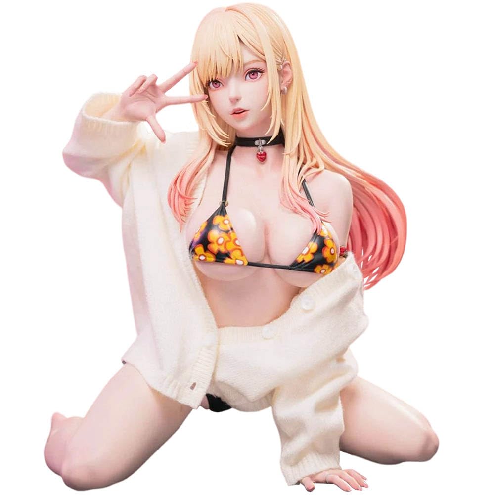 DEXSHUN Kitagawa Marin Figura Anime Traje de baño Marin Estatua Estilo Realismo