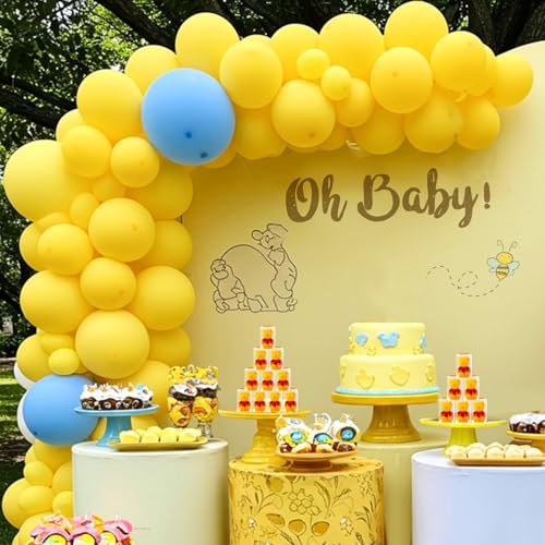Dansib 50 Pcs Bear Baby Shower Candle Favors for Guest Bear Party Favors Baby Shower Candles Bulk for Gifts Party Decorations (Yellow) by Dansib - Image 6