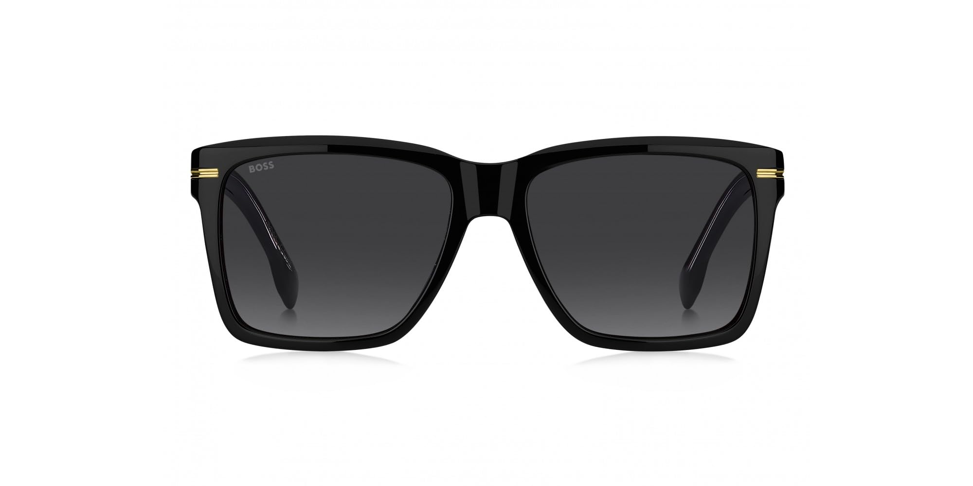 Boss Lunettes de Soleil 1745/S BLACK/GREY SHADED 57/17/150 homme