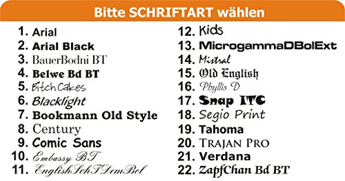 Geschenkartikel Schlüsselband 25 mm mit Verschluss bedruckt mit Ihrem Schriftzug/auch für Kids (schwarz)