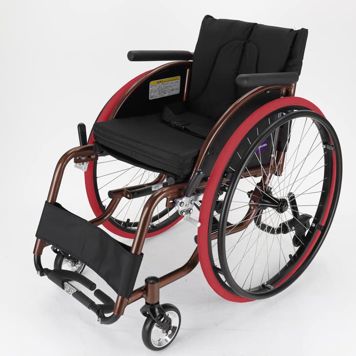 みっぱ カドクラ ポセイドン ブロンズ 自走式車椅子 スポーツ車椅子 Amazon | カドクラ 自走用スポーツ車いす ポセイドン ブロンズ A701-BZ