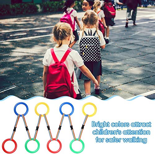 16 Pcs Toddlers Walking Ropes Preschool Walking Rope for Kids Colorful