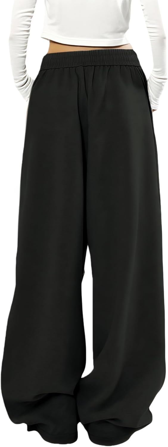 Women Baggy Sweatpants Wide Leg Lounge Pants Comfy Joggers Fall Winter Outfits 2025 - Image 3