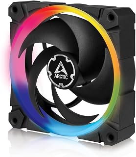 ARCTIC BioniX P120 A-RGB - 120 mm Pressure-Optimised Fan with A-RGB, PWM, Cooler, Fluid Dynamic Bearing, 400-2300 RPM - Black