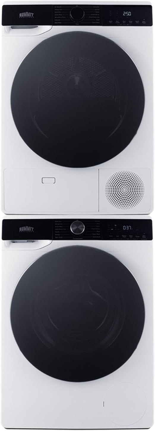 Summit 2.26 cu.ft. Washer & 4.1 cu.ft. Heat Pump Dryer