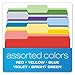 Pendaflex 84370 File Folders with Erasable Tabs, 1/3 Cut Top Tab, Letter, Assorted (Pack of 30)