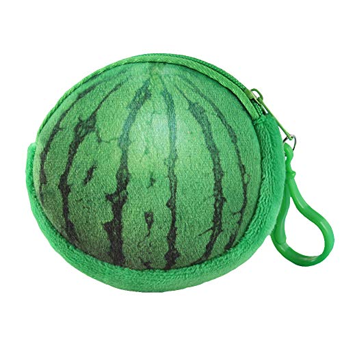 Preisvergleich Produktbild Schlüsselanhänger, niedliches Design, langlebiger Kunststoff, einfache Geschenkidee, kreative 9D Fruchtsimulation, kleine Münzbörse, Schlüsselanhänger, niedliches Plüsch-Kopfhörer-Tasche, Kindergeschenk